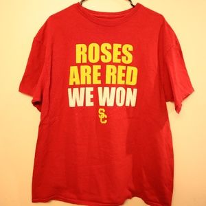 USC VINTAGE RED TEE